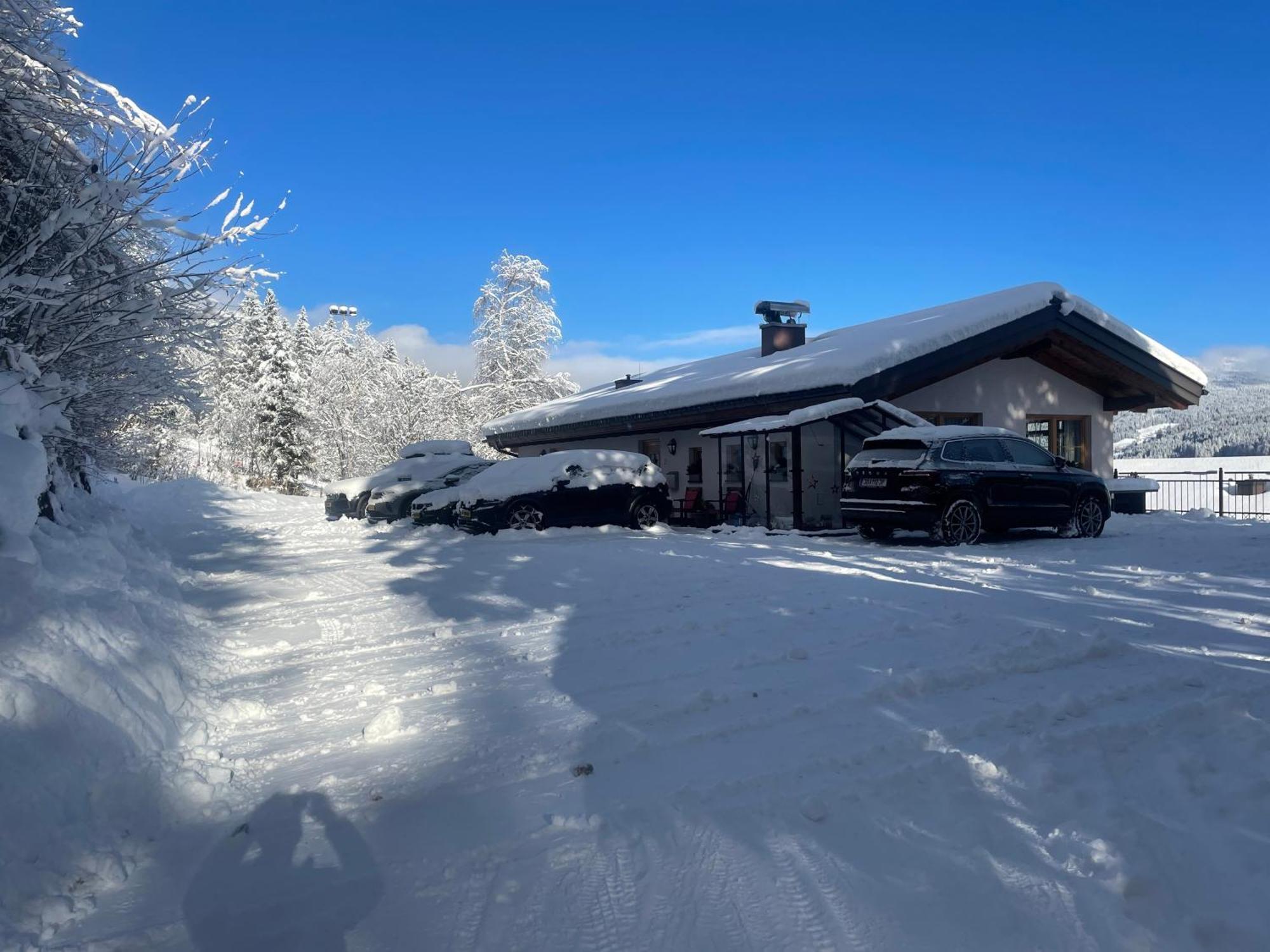 Ferienhaus Oberberg Flachau Exterior foto